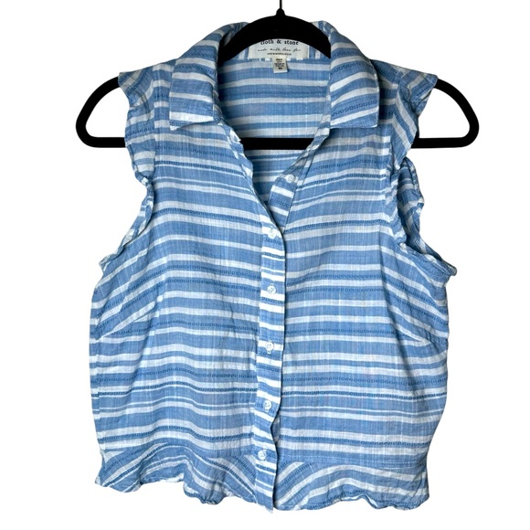 Anthropologie Cloth & Stone Sleeveless Top - Picture 3 of 8